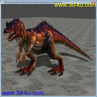 3D打印模型霸王龙的图片