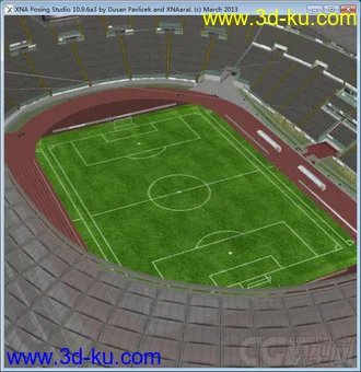 3D打印模型足球场2的图片