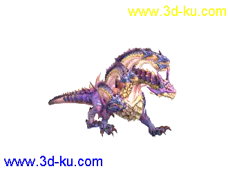 3D打印模型九头龙  怪物   海德拉的图片