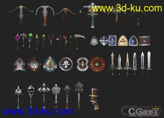 3D打印模型【超级地城之光】手游版全套免费下载的图片