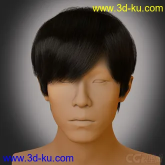 3D打印模型nHair    使用的V ray渲染器的图片