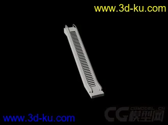 一个简单的自动扶梯模型 有灯光没材质 不过很好用的图片