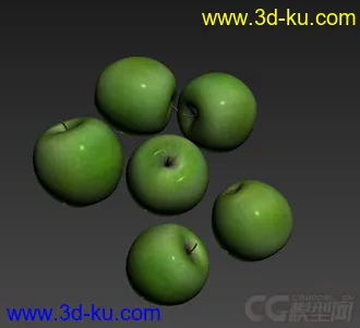 3D打印模型水果  苹果 果盘的图片