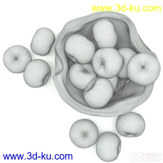 3D打印模型水果  苹果 果盘的图片