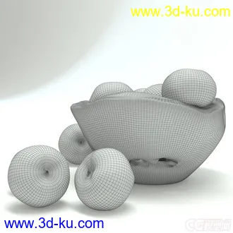3D打印模型水果  苹果 果盘的图片