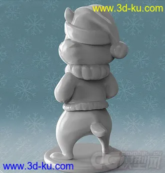 可爱的花栗鼠(3d打印和VR虚拟现实格式)高精模型的图片