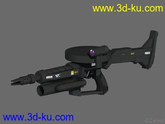 3D打印模型扎古机枪的图片