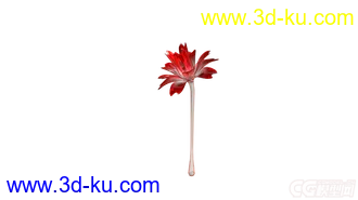 3D打印模型玻璃花的图片