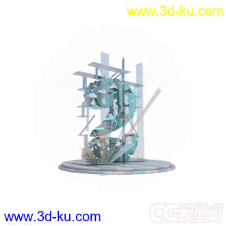3D打印模型创意数字的图片