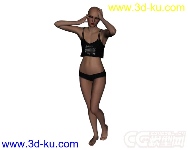 DAZ3D - Poser - Irina for Genesis 2 Female(s) (18758) DIM模型的图片9