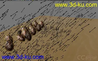 3D打印模型古代战场 箭阵的图片