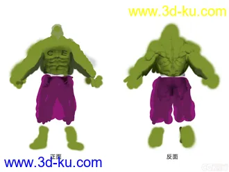 3D打印模型无敌浩克的图片