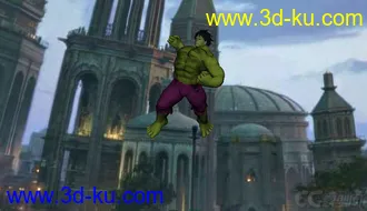 3D打印模型无敌浩克的图片
