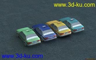 3D打印模型几辆的士，为了点积分的图片