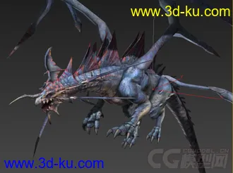 3D打印模型双翼飞龙的图片