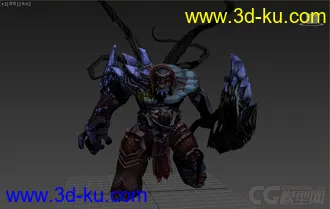 3D打印模型暗黑血统2最終BOSS的图片