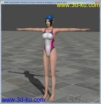 3D打印模型无双系列女角色追加服装3的图片