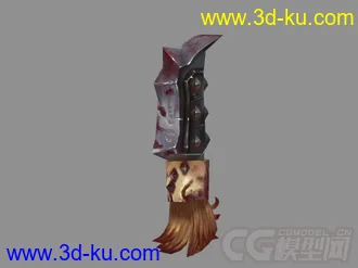 3D打印模型一把不知道咋用的刀的图片