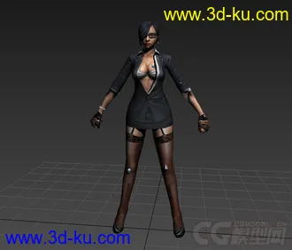 3D打印模型现代美女的图片