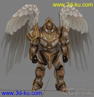 3D打印模型暗黑血统2天使隊長的图片