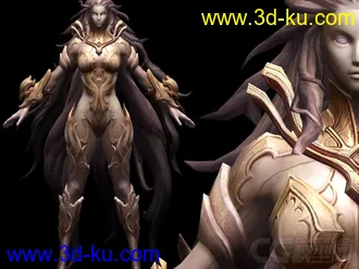 3D打印模型女魔神（精品）的图片