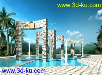 3D打印模型没事自己做着玩玩~唯美风格~带材质~超精细！的图片