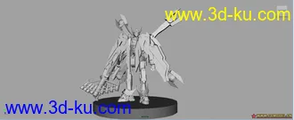 3D打印模型新手自制海盗高达的图片