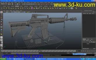 3D打印模型M4—枪系列的图片