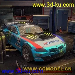 3D打印模型科林麦克雷尘埃2@BMW Z4 M Coupe Motorsport的图片
