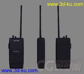 3D打印模型对讲机 ipone 电话 通话机的图片