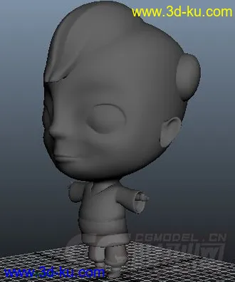 3D打印模型小孩一枚的图片