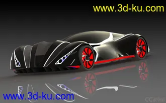 3D打印模型精致的小跑车的图片