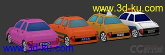 3D打印模型卡通小汽车的图片