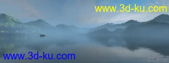 3D打印模型山水的图片
