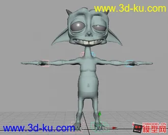 3D打印模型绑好表情的猫的图片