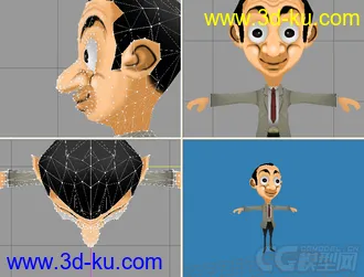 3D打印模型没有动作~帮朋友做的~随便分享一下~的图片