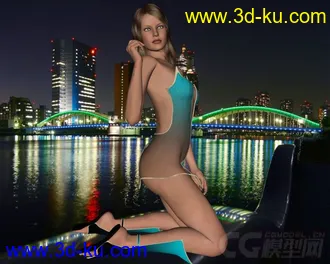 3D打印模型DAZ3D - Poser - Forest Breeze and Spirit for V4的图片