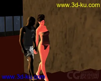 3D打印模型Poser - DAZ3D - i13 Movie Theater + i13 The Date的图片