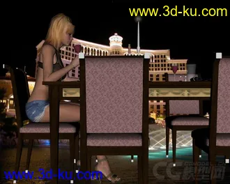 3D打印模型country home dinner time的图片