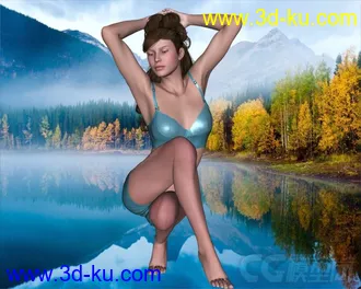 3D打印模型DAZ3D - Poser - hongyu's DreamLace 4 and Secrets for V4的图片