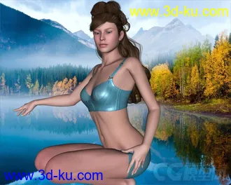 3D打印模型DAZ3D - Poser - hongyu's DreamLace 4 and Secrets for V4的图片