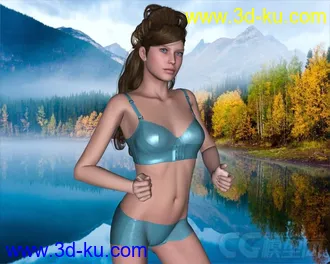 3D打印模型DAZ3D - Poser - hongyu's DreamLace 4 and Secrets for V4的图片