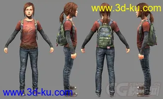 美国末日萝莉Ellie模型的图片