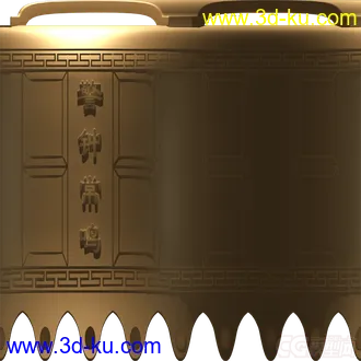 3D打印模型警钟长鸣的图片