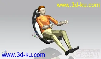 汽车座椅模型的图片