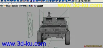 3D打印模型吉普车练习的图片