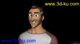 3D打印模型Johnny Young Modern Man rig for Maya2016的图片