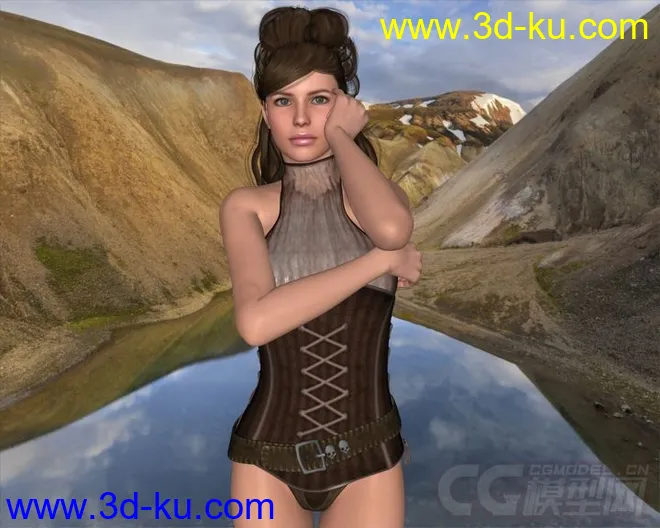 DAZ3D - Poser - LF Apathie and Illusions for V4模型的图片3