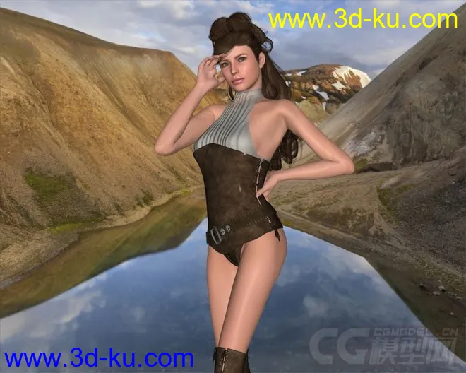 DAZ3D - Poser - LF Apathie and Illusions for V4模型的图片5