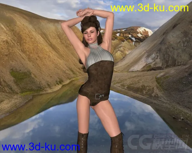 DAZ3D - Poser - LF Apathie and Illusions for V4模型的图片6